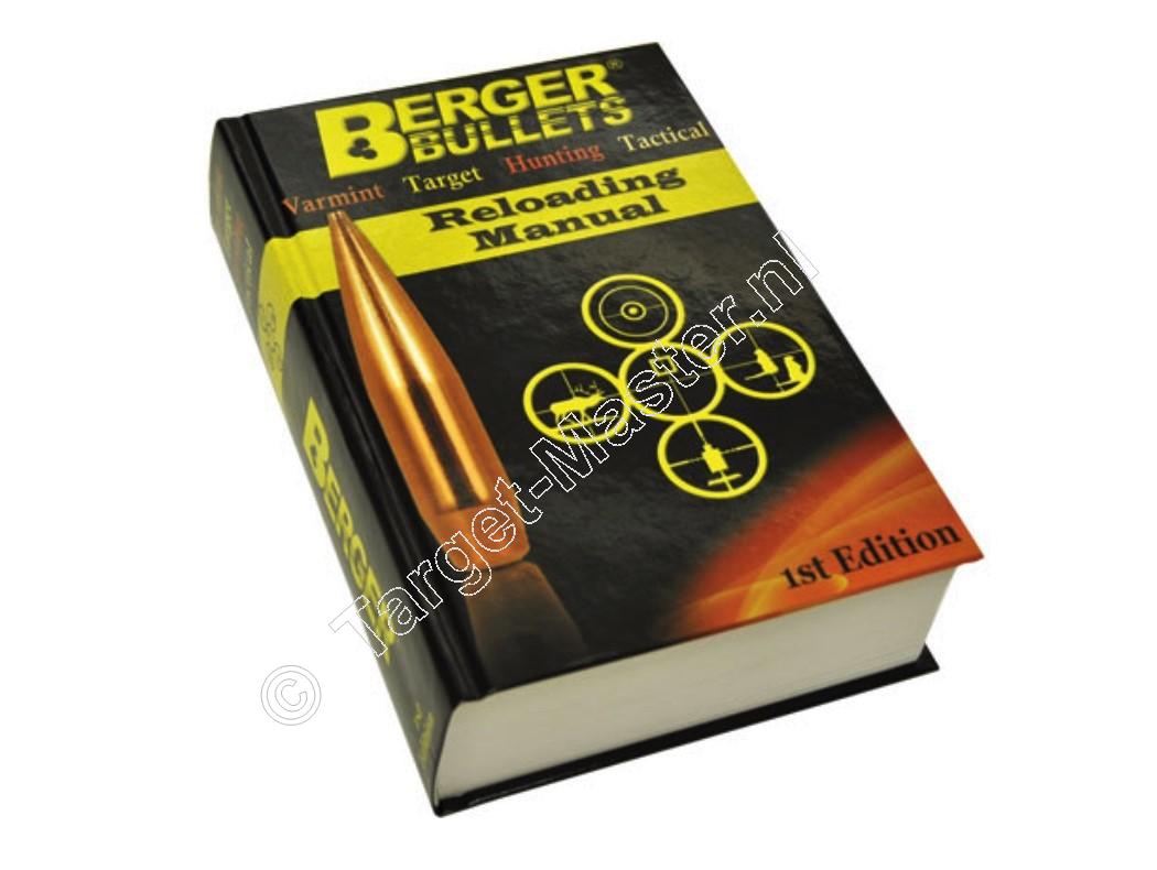 Berger RELOADING MANUAL Herlaad Handboek uitgave 1